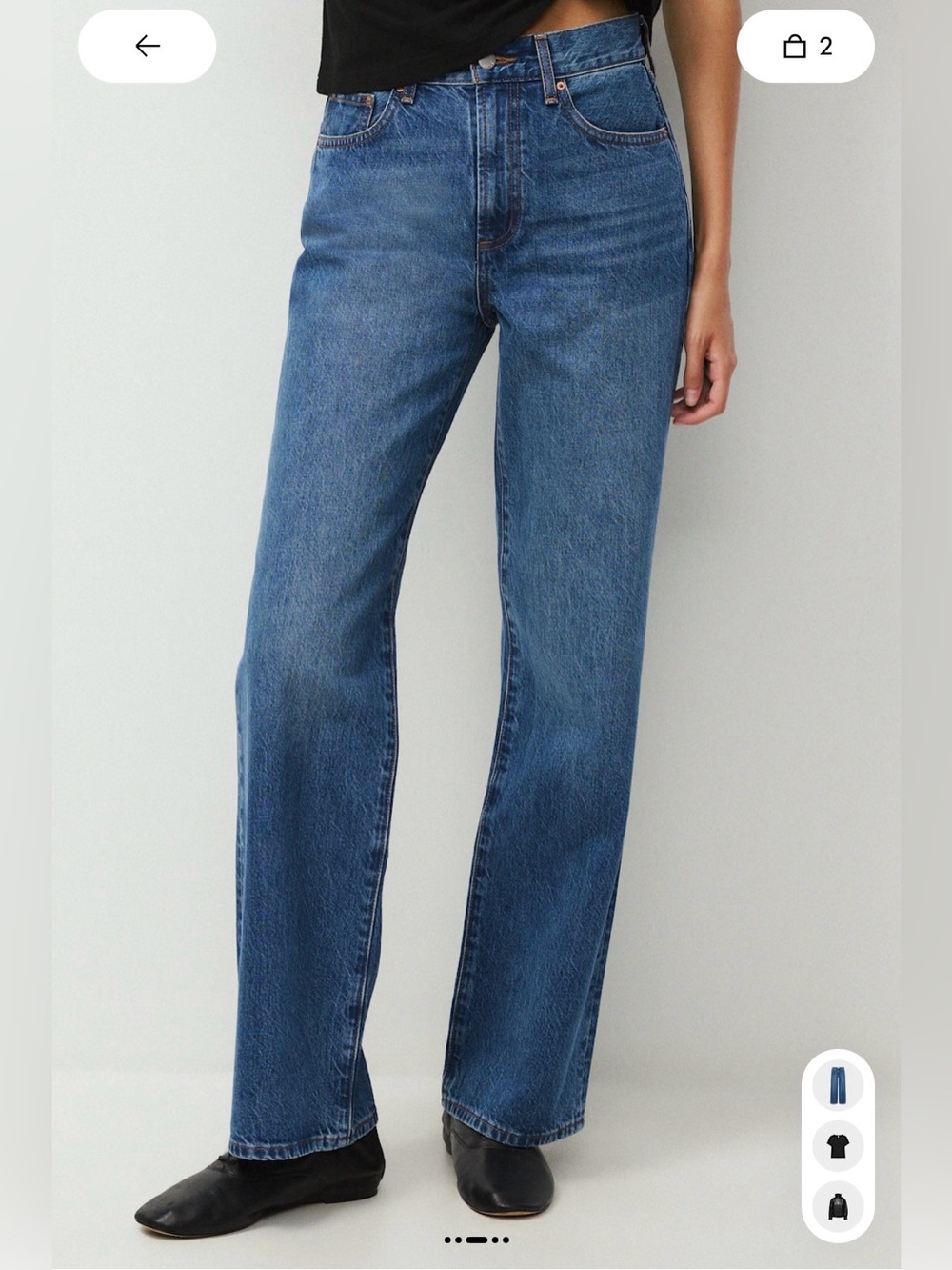 Denim Forum Farrah High Rise | Size 26